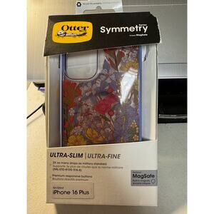 New Otterbox Apple iPhone 16 Plus Symmetry Series Case w/ MagSafe - Sunflowers
